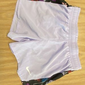 Athletic shorts,Brand new,Lavender+ floral design